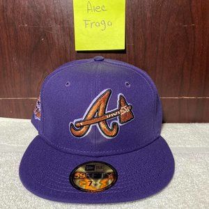 Atlanta Braves Inaugural Season 2017 Patch Copper